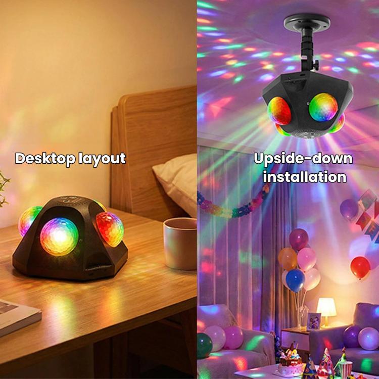 EMS-54 LED Laser Party Atmosphere Light, Stage Strobe Light For Festival & Entertainment UK Plug