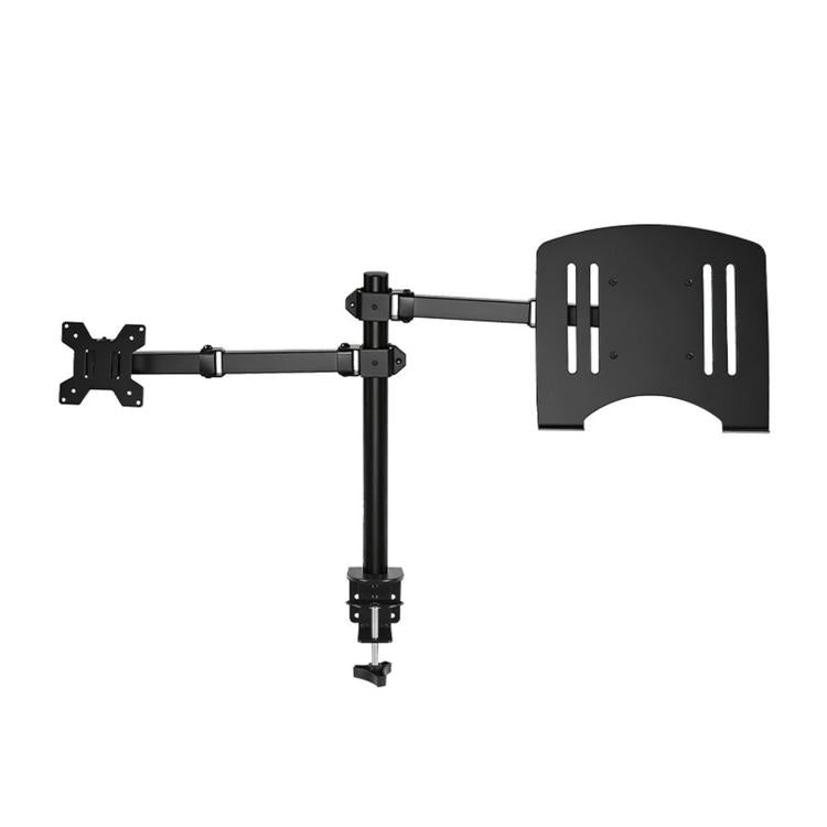 10-32 Inch Desktop Monitor Cantilever Lifting And Rotating Tray Stand - ZX-MT025S