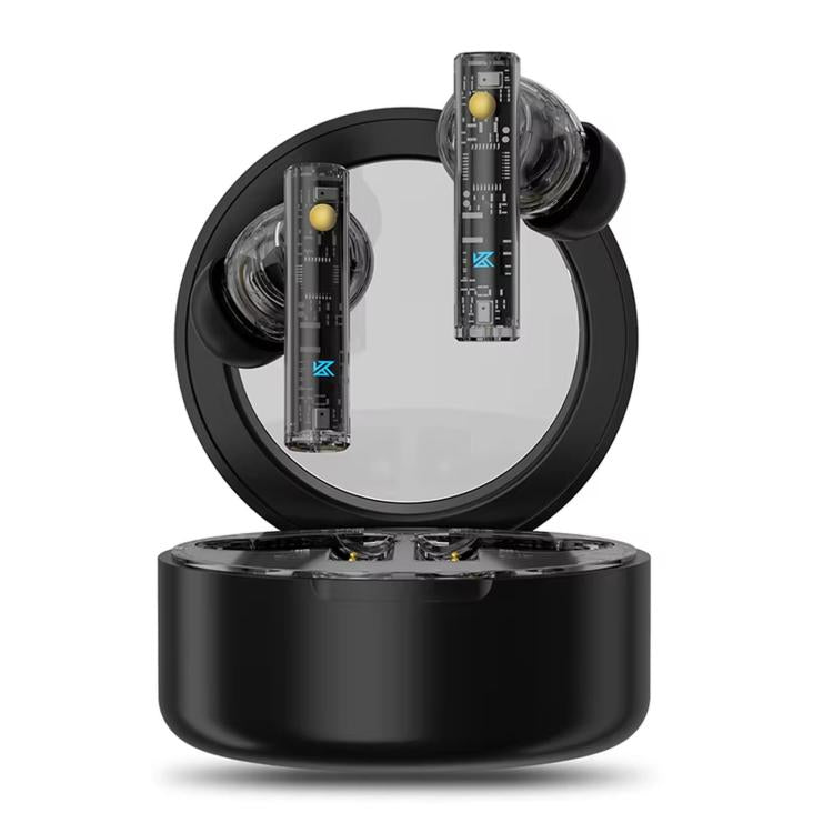 KZ-Carol Active Noise Reduction Bluetooth Earphones Hi-Fi ANC Noise Reduction TWS Earbuds - Black