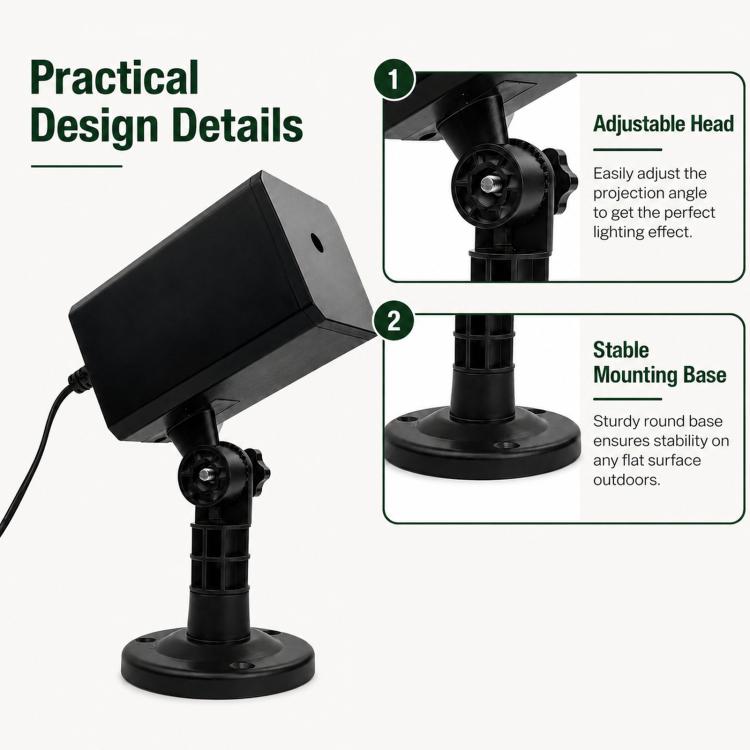 Waterproof Outdoor In-Ground Light Garden Landscape Decor Ambience Lamp EU Plug