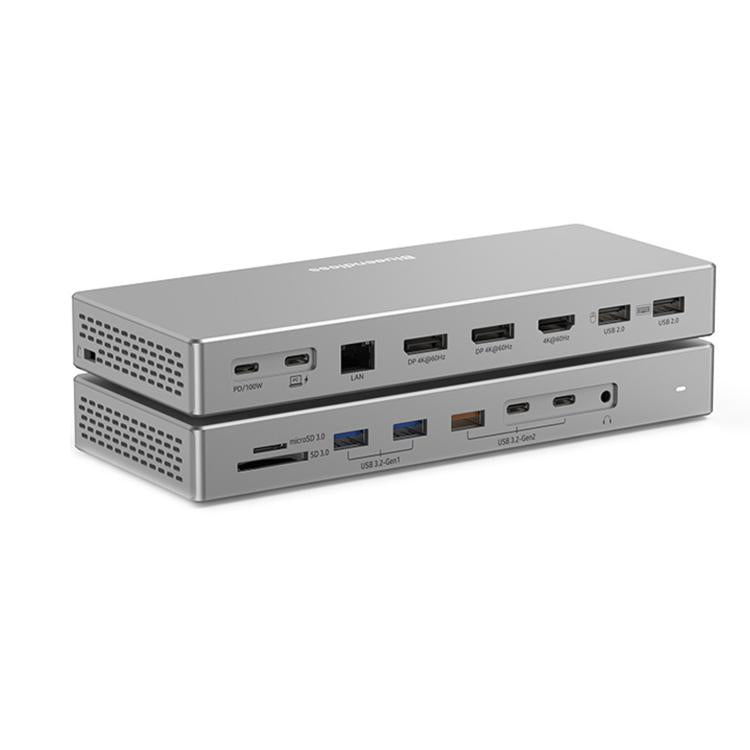 16 In 1 Laptop Quad-Screen Display Expansion Dock Type-C 3.2 Hub