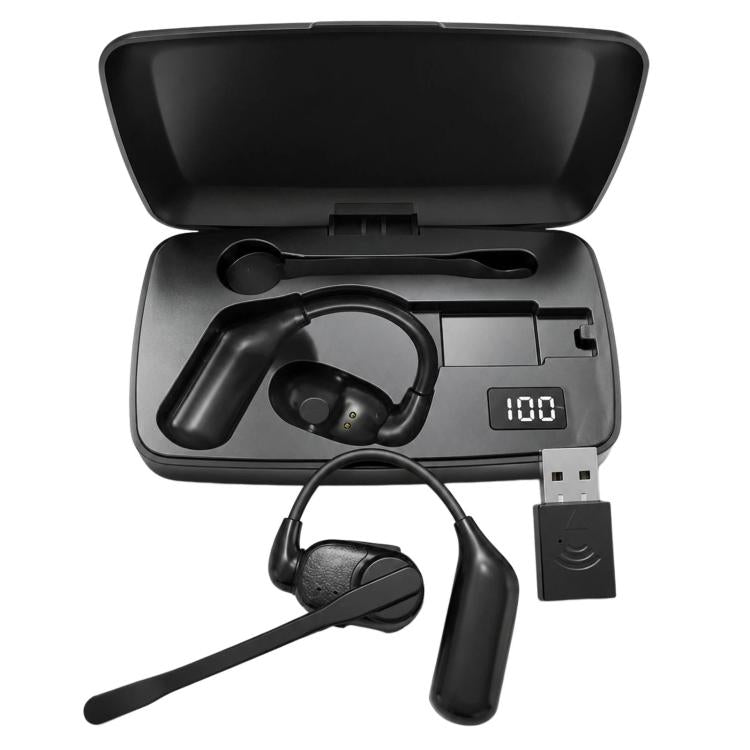 V2 Ear-Hook Rotatable Bluetooth Earphone HD Noise Reduction Rainproof Earphone