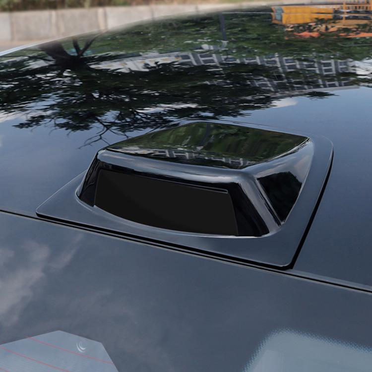 Car Roof Simulated LiDAR Decorative Cover Exterior Modification Accessory - Black