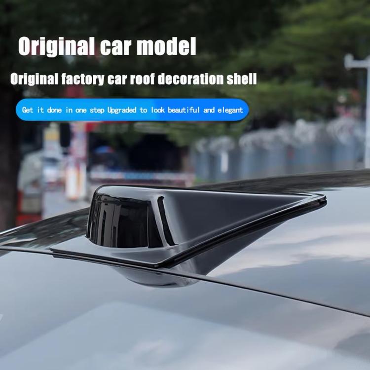 Car Roof Simulated LiDAR Decorative Cover Exterior Modification Accessory - Black