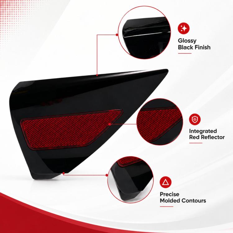 For 2017-2023 Tesla Model 3 / Y Charging Port Cover Taillight Trim Panel 1518783-00-A - Right