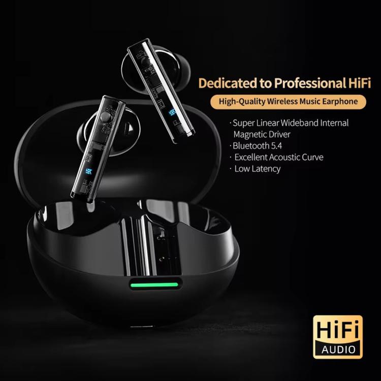 KZ-Sora HiFi Wireless Bluetooth Music Earphones - Black