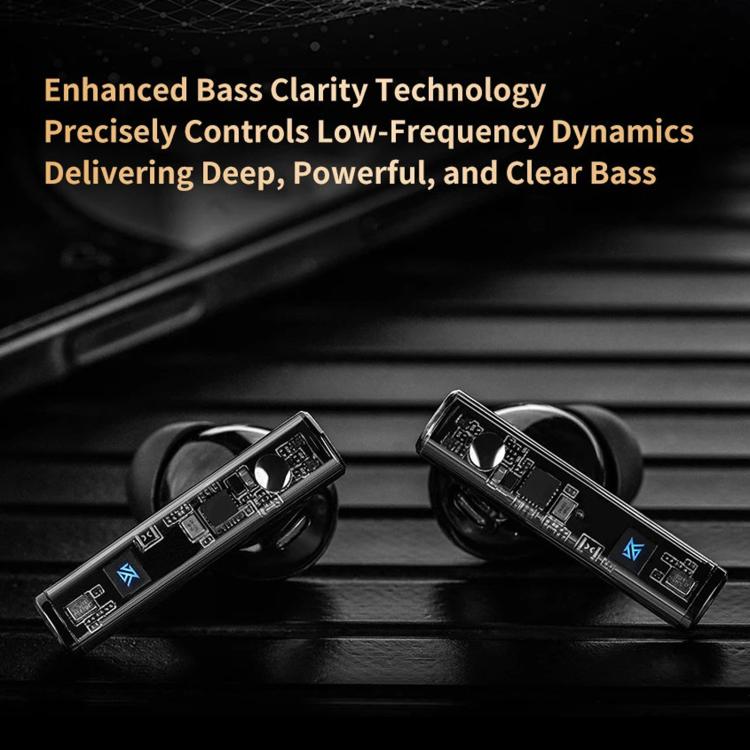 KZ-Sora HiFi Wireless Bluetooth Music Earphones - Black