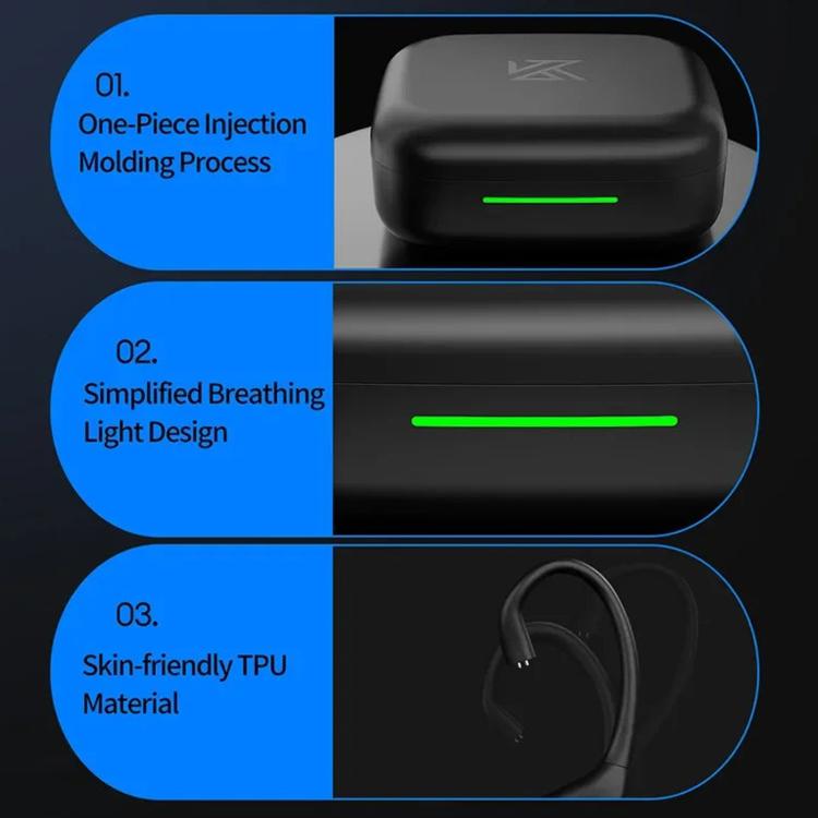 KZ AE01 HD Wireless Bluetooth 5.4 Gaming Earphones Ear Hooks