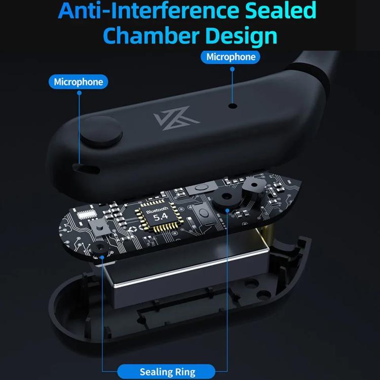 KZ AE01 HD Wireless Bluetooth 5.4 Gaming Earphones Ear Hooks