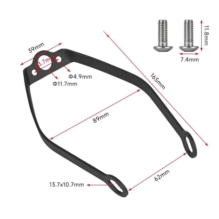 For Xiaomi 5 Electric Scooter Rear Mudguard Bracket