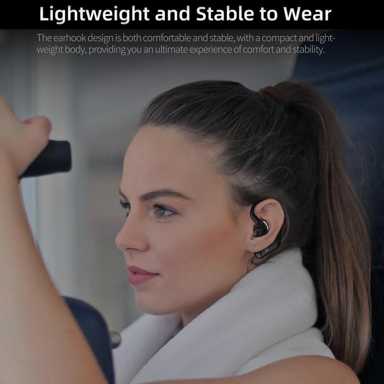 KZ AN01 HD Wireless Bluetooth 5.4 Earhook Active Noise Reduction Hi-Fi Gaming Earphones