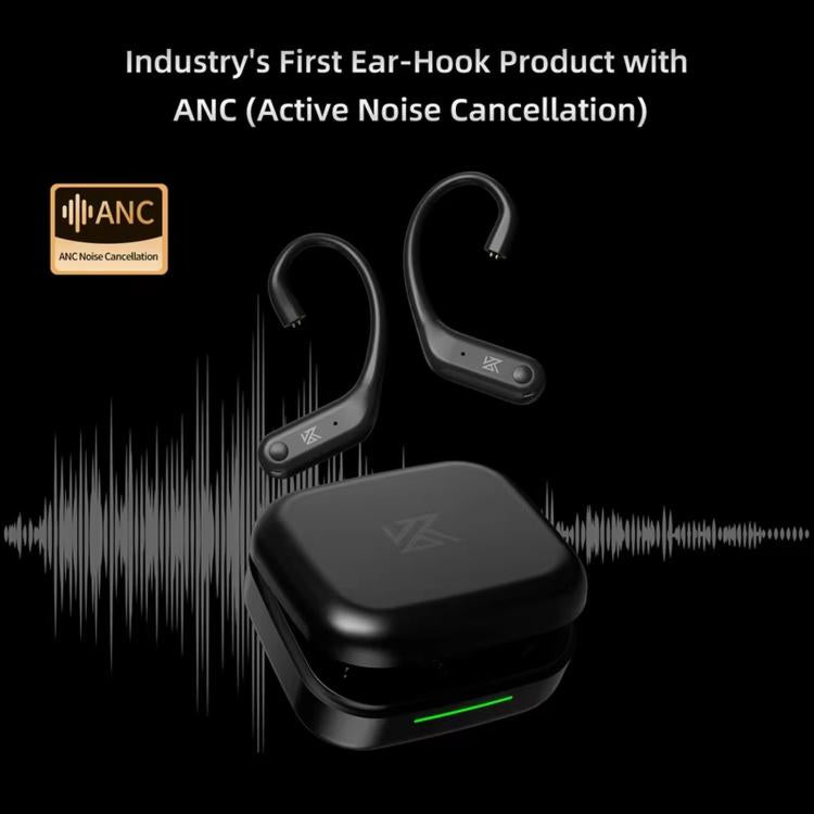 KZ AN01 HD Wireless Bluetooth 5.4 Earhook Active Noise Reduction Hi-Fi Gaming Earphones