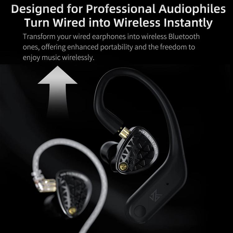KZ AN01 HD Wireless Bluetooth 5.4 Earhook Active Noise Reduction Hi-Fi Gaming Earphones