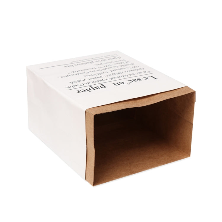 Kraft Paper Bag Gift Bags For Artificial Dried Flowers Vase Home Decorations, Size:14x9x17cm