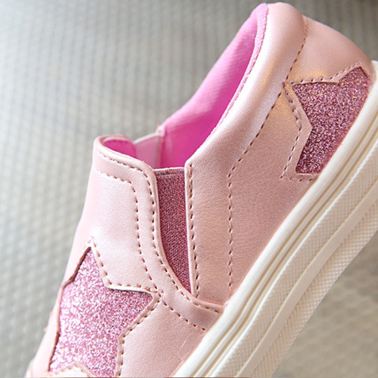 Girls a Pedal Breathable Flat Casual Shoes Sneakers, Size:27