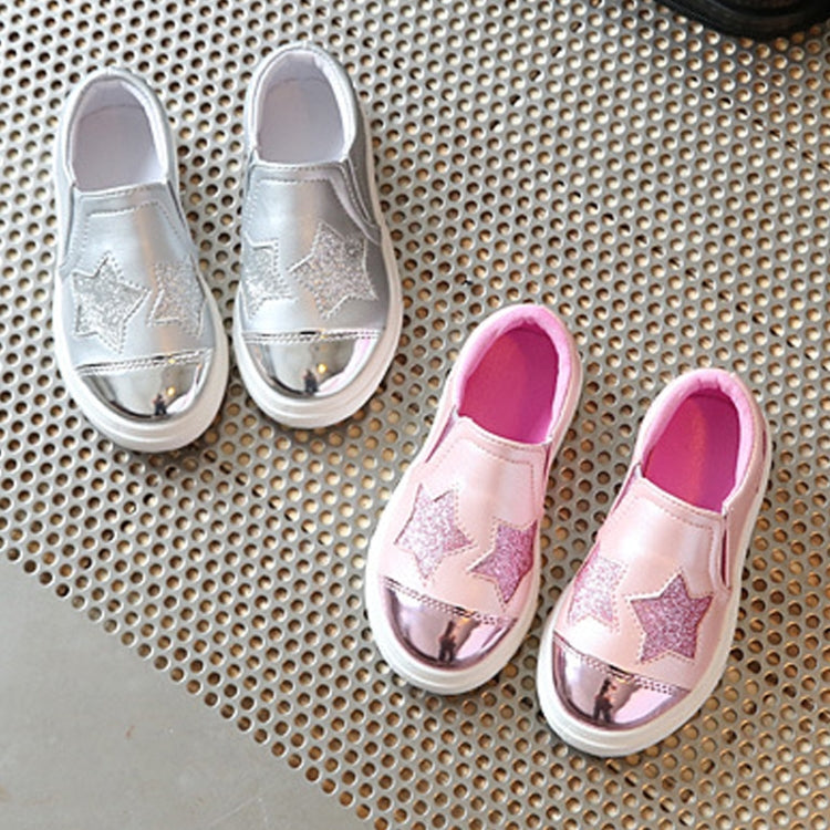 Girls a Pedal Breathable Flat Casual Shoes Sneakers, Size:30