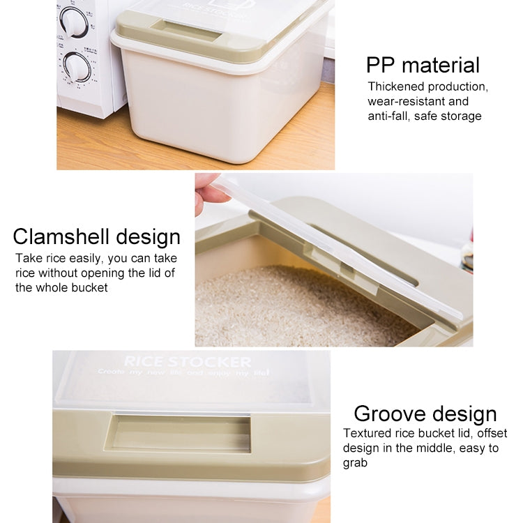 Household Kitchen Multifunctional Storage Box Insect-proof Moisture-proof Sealed Plastic Rice Barrel