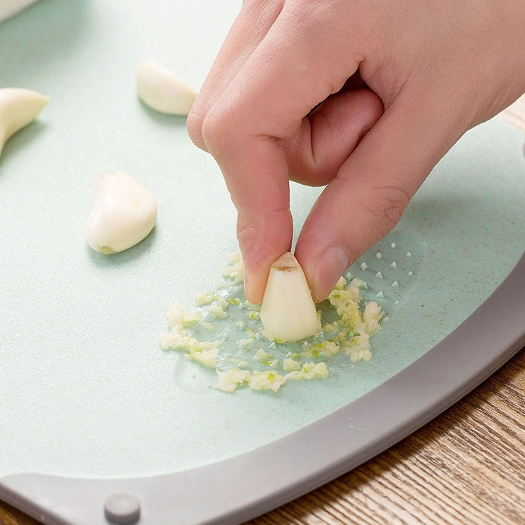 2 PCS Wheat Straw Square Wood Chopping Board Cutting Board