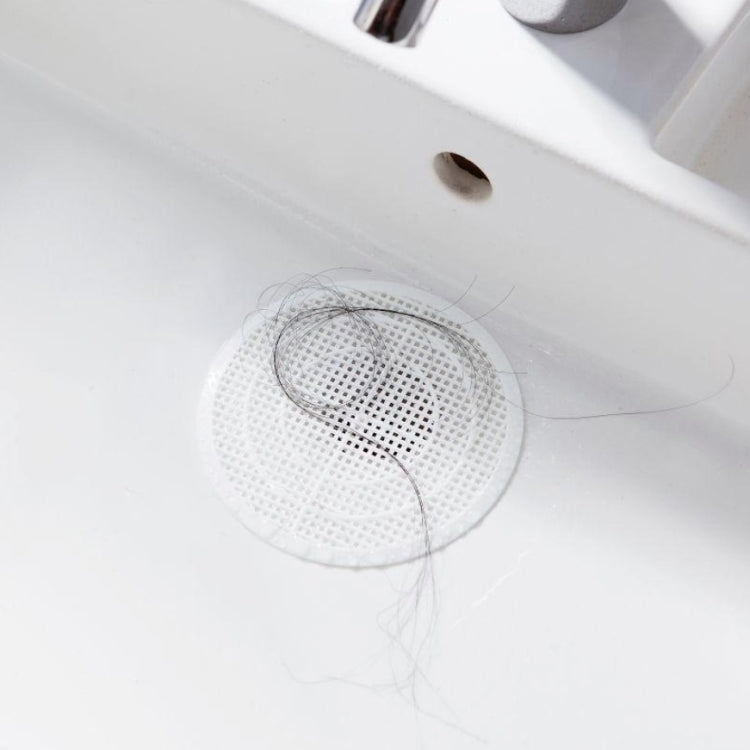 10 PCS Cut-out Sink Cover To Prevent Clogging Bathroom Hair Filter Kitchen Sink Sewer Filter