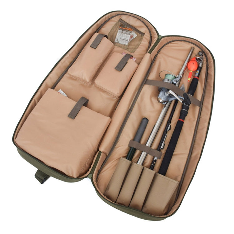 Simple Fishing Rod Fishing Multi-pocket Multi-purpose Fishing Gear Storage Bag