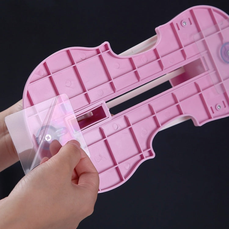 2 PCS Household Multi-function Punch-free Seven-in-one Pull-out Toilet Pendant Random Color Delivery(Pink)