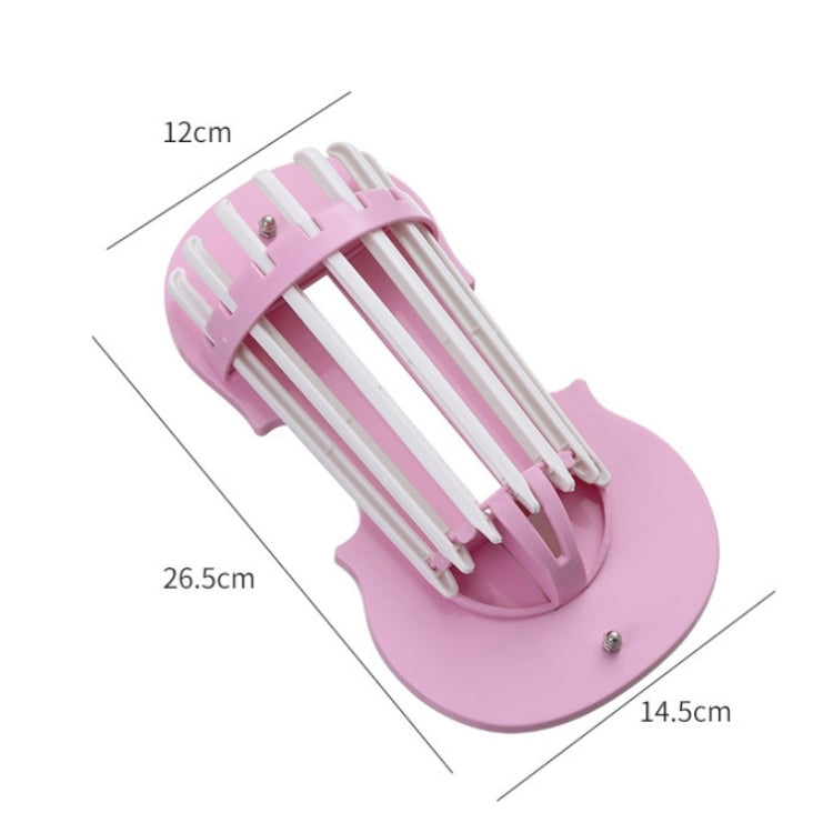 2 PCS Household Multi-function Punch-free Seven-in-one Pull-out Toilet Pendant Random Color Delivery(Pink)
