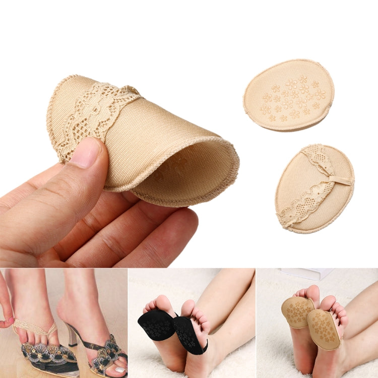 1 Pair Women Forefoot Pad High Heel Slip Invisible Half Yard Pad