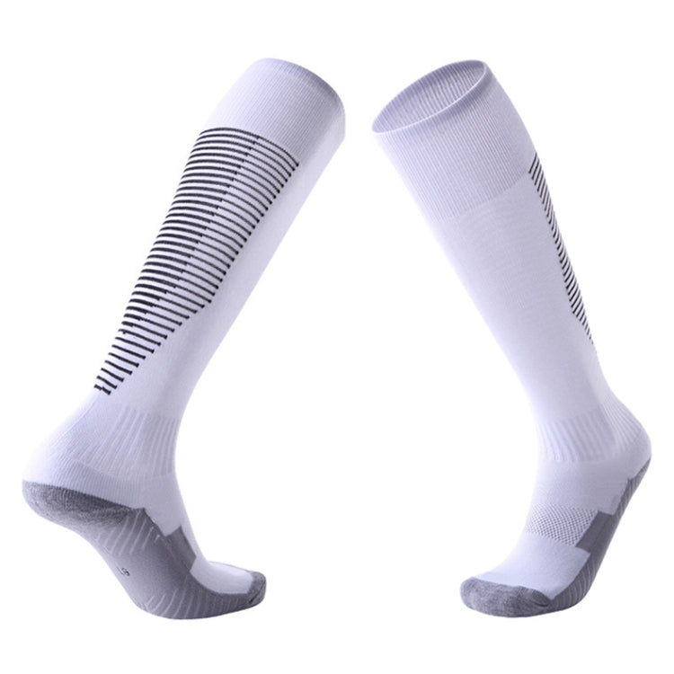 One Pair Adult Anti-skid Over Knee Thick Sweat-absorbent High Knee Socks