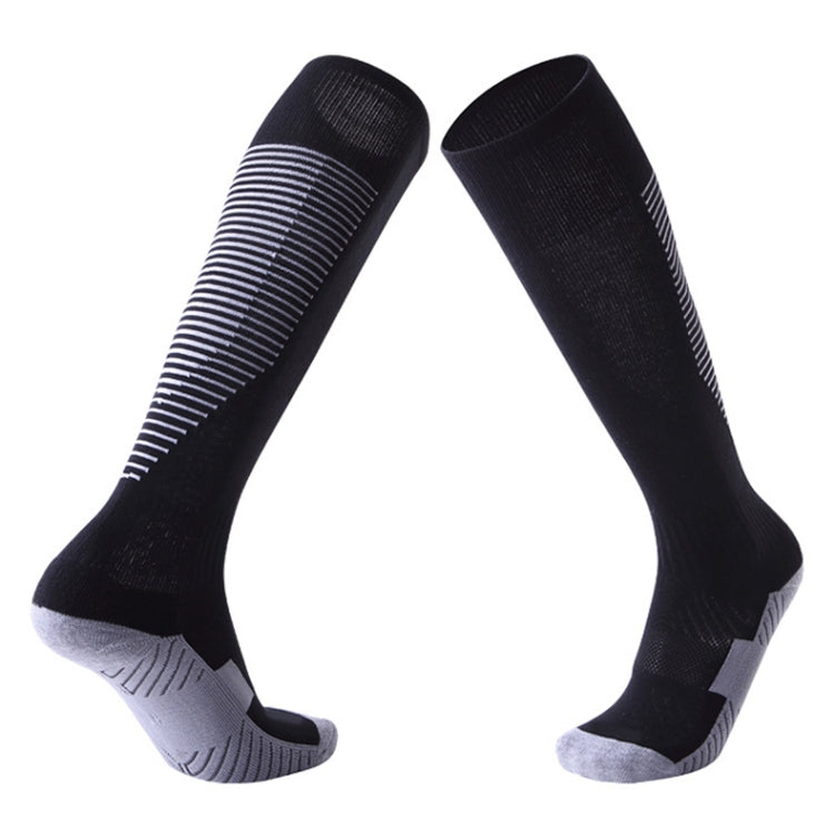 One Pair Adult Anti-skid Over Knee Thick Sweat-absorbent High Knee Socks