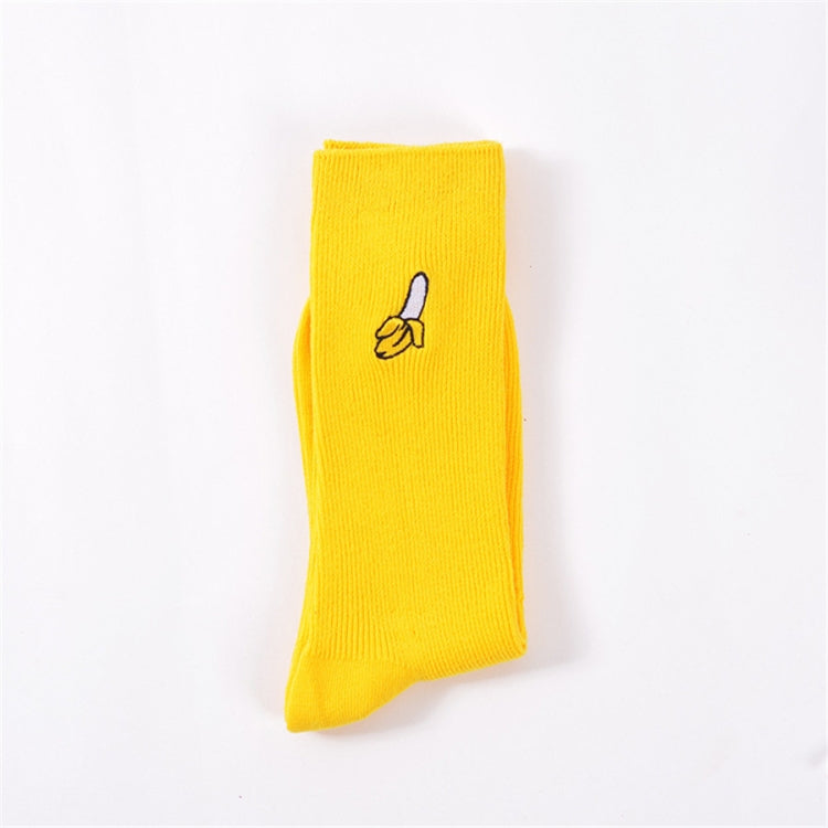 3 Pairs Cute Cartoon Fruit Print Girls Kawaii Socks