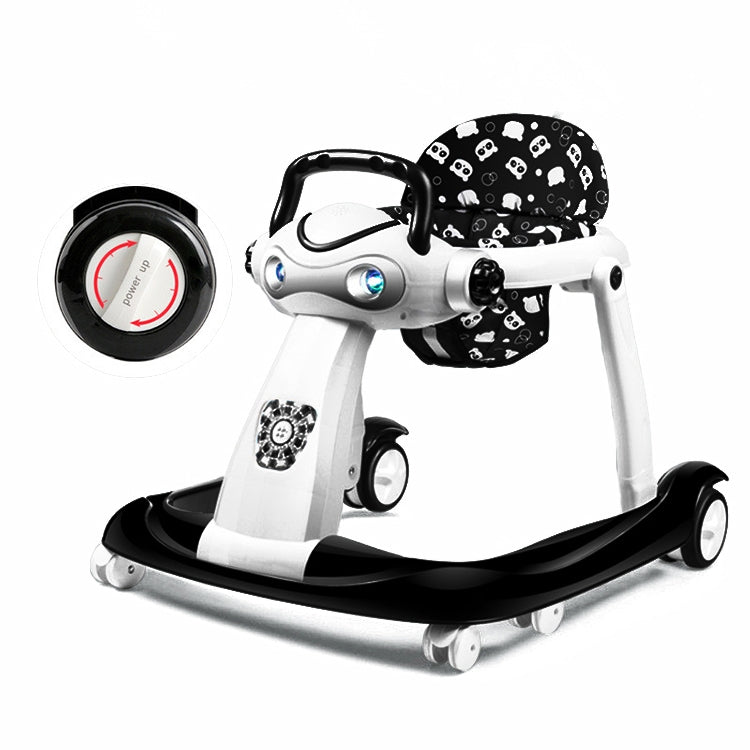 Multi-function Baby Walker Anti-rollover 6/7-18 Months Can Sit Can Push Foldable Baby Walkers