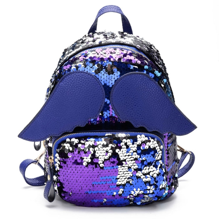 Brilliant Sequins Shoulder Bag Angel Wing Shape Bag
