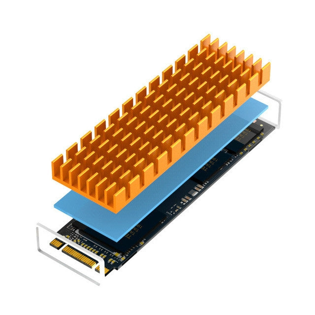 Aluminum Alloy Heat Sink with Thermal Silica Pad High Power Thermal Insulation