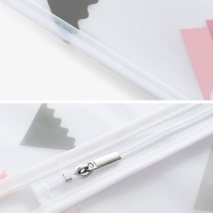 Thicken Solid PEVA Clothing Dust Cover Suit Coat Waterproof Protector Storage Bag with Zipper(Lemon Yellow)