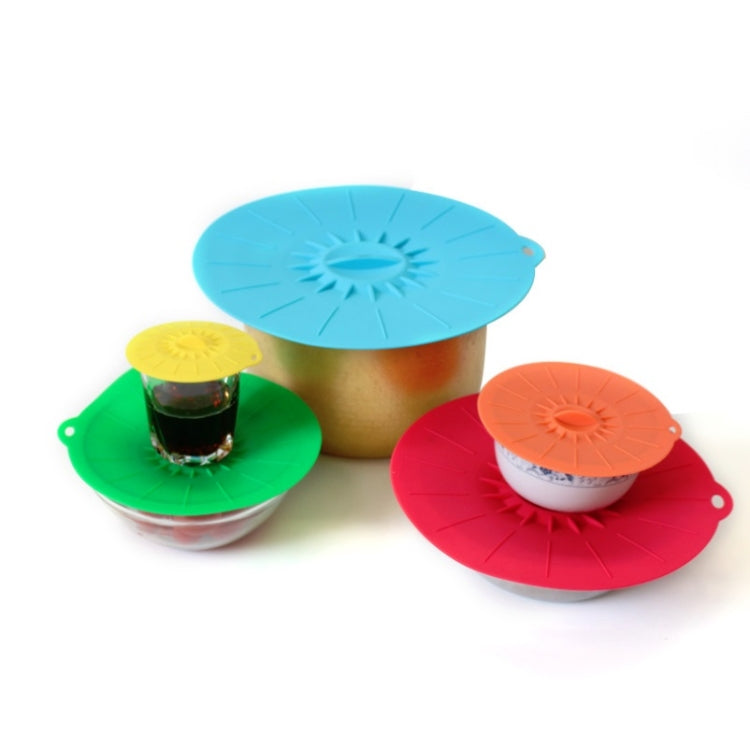 5 in 1 Food Grade Silicone Fresh Keeping Cover Food Sealing Cover Bowl Lid Set