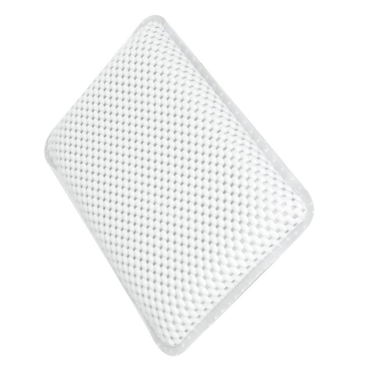 2 PCS Soft Waterproof Thickened Bathtub Pillow with Suction Cup