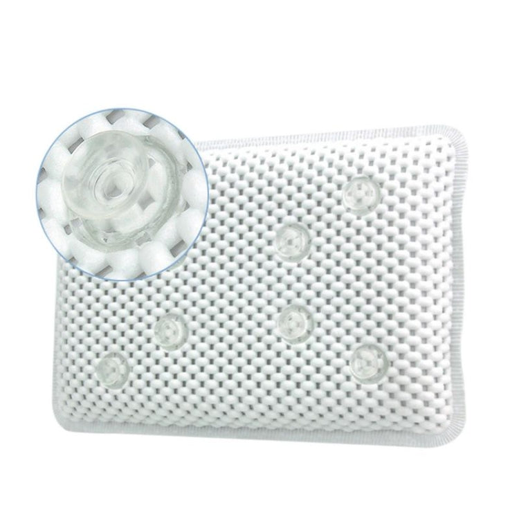 2 PCS Soft Waterproof Thickened Bathtub Pillow with Suction Cup