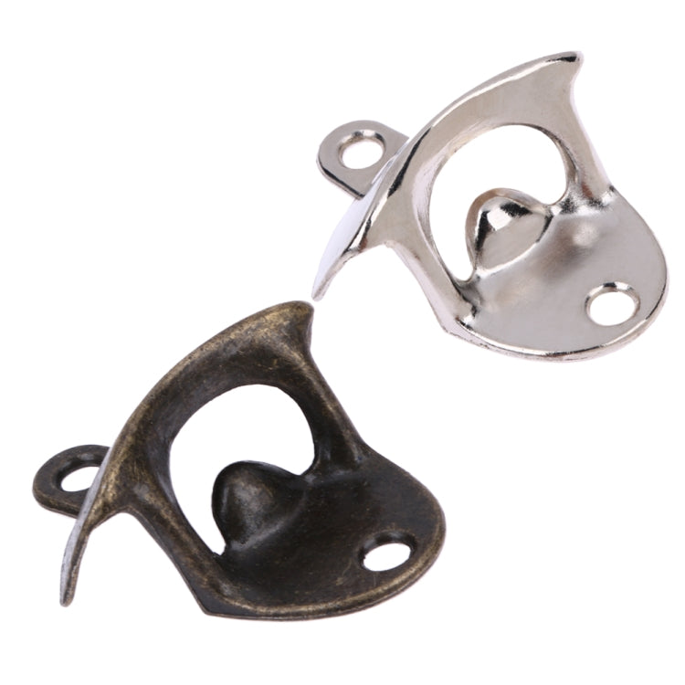 2 PCS Vintage Bottle Opener Wall Mounted Wine Beer Opener