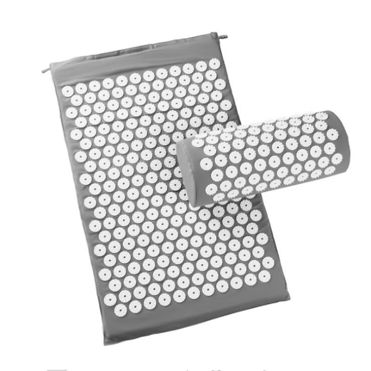 TPE + Sponge Acupuncture Acupoint Pain Relief Acupuncture Massage Pad Yoga Mat + Pillow Set