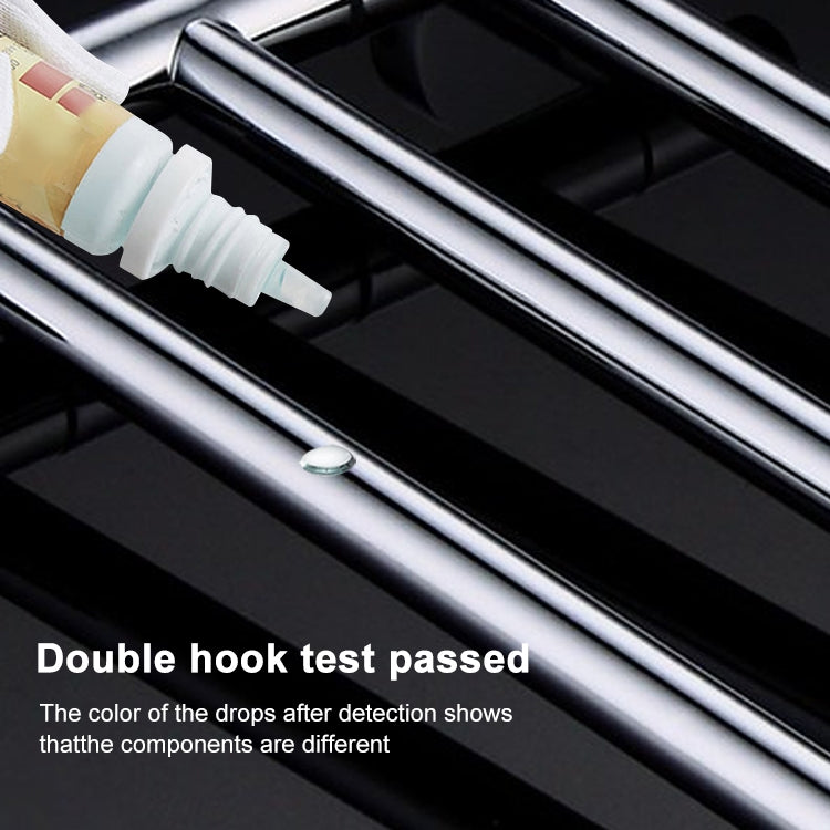 Stainless Steel Towel Bar Rotating Towel Rack Bathroom Kitchen Wall-mounted Towel Polished Rack Holder, Model:Black Brushed Four Poles