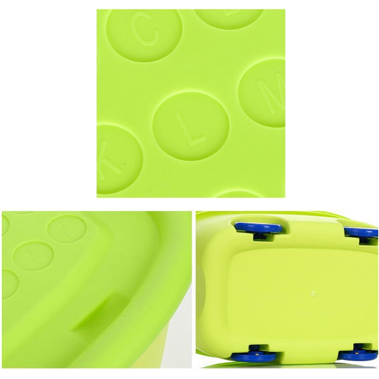 Sundries Finishing Plastic Drawer Locker Baby Toy Storage Box with Pulley, Size:47x31.5x25cm