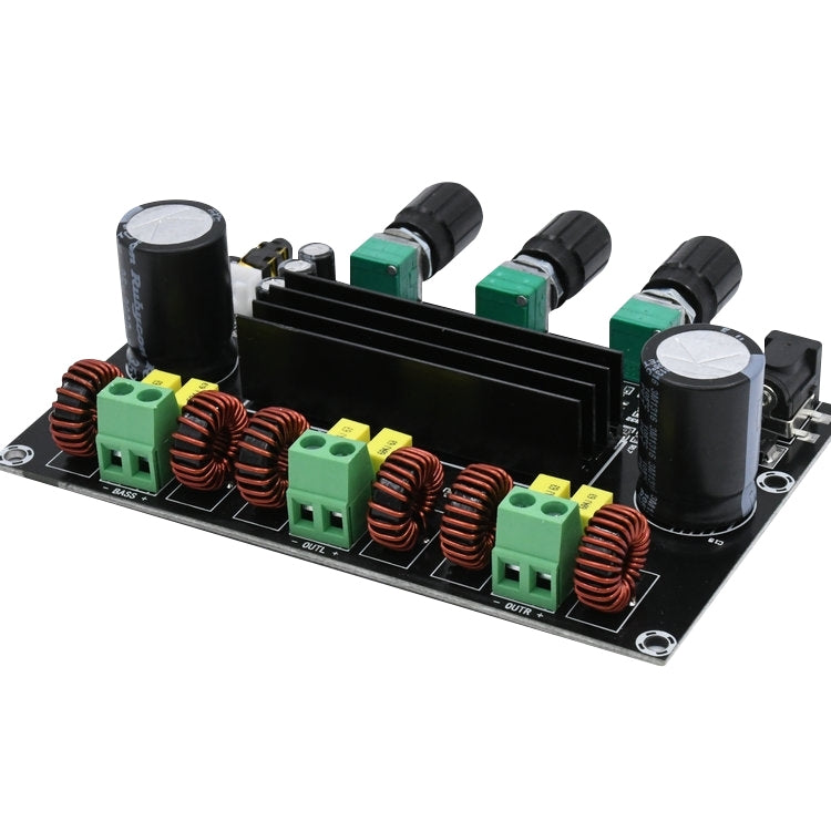 XH-M573 80W+80W+100W High-Power 2.1 Channel Audio TPA3116D2 Digital Power Amplifier Board