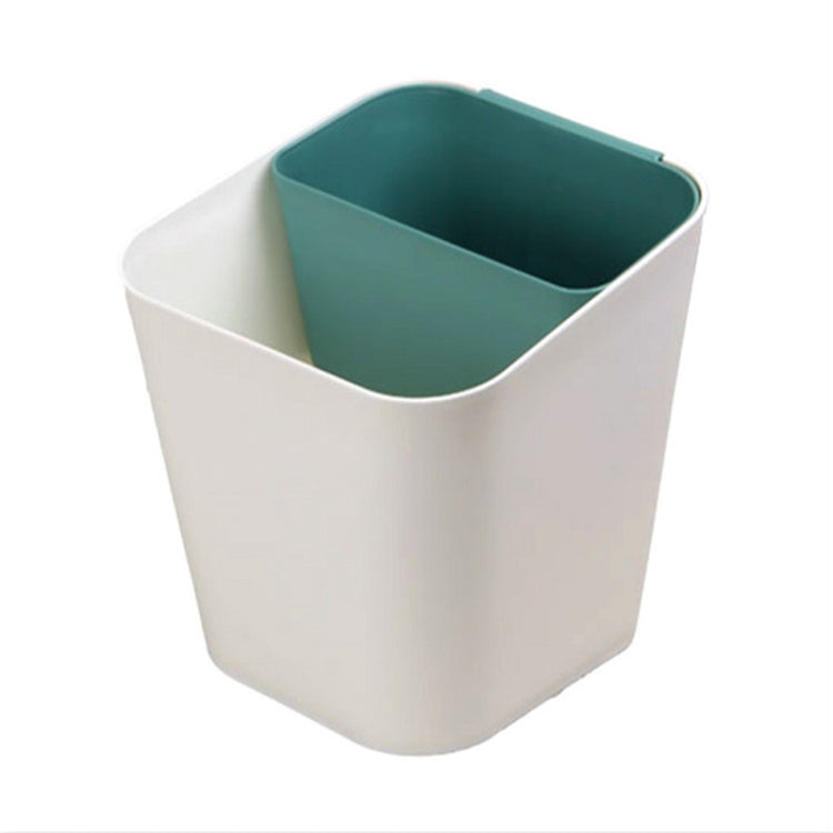 10 PCS Household Living Room Kitchen Bathroom Wet and Dry Sorting Trash Can