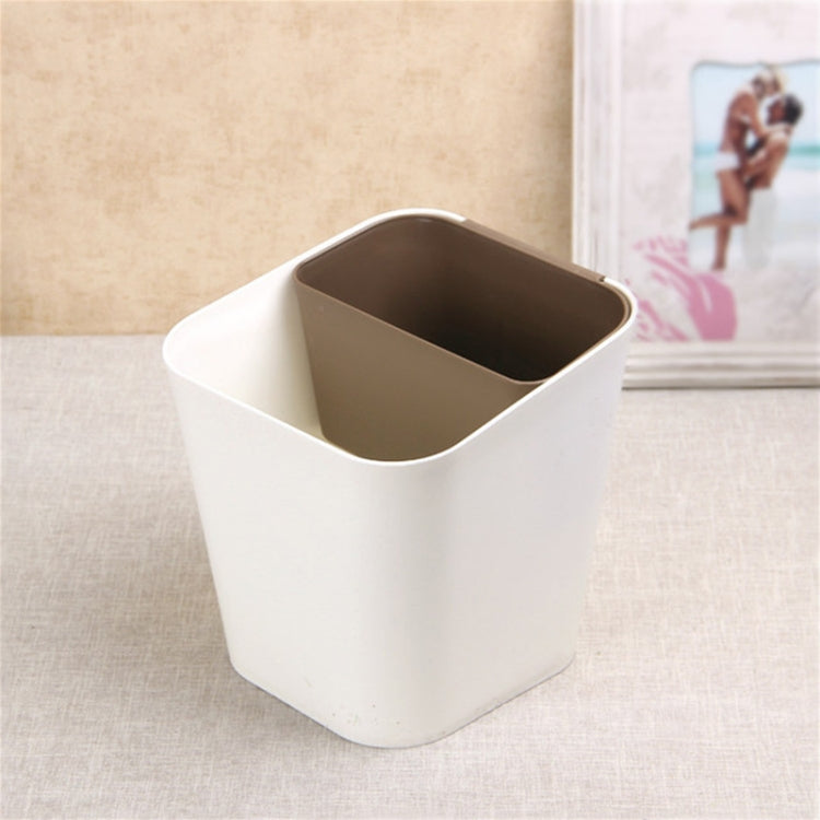 10 PCS Household Living Room Kitchen Bathroom Wet and Dry Sorting Trash Can