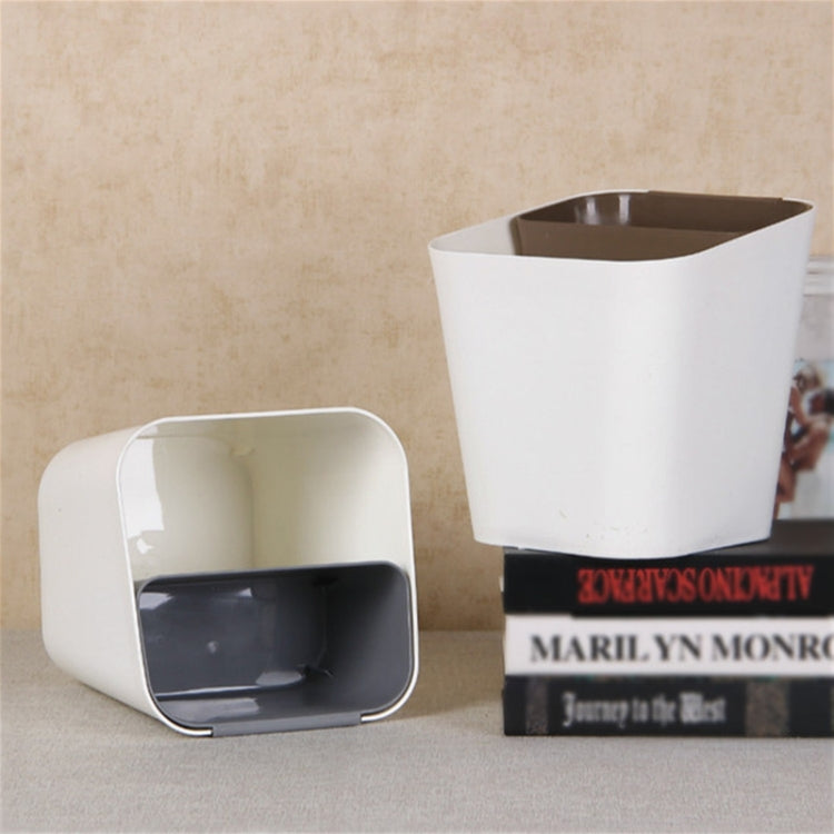 10 PCS Household Living Room Kitchen Bathroom Wet and Dry Sorting Trash Can