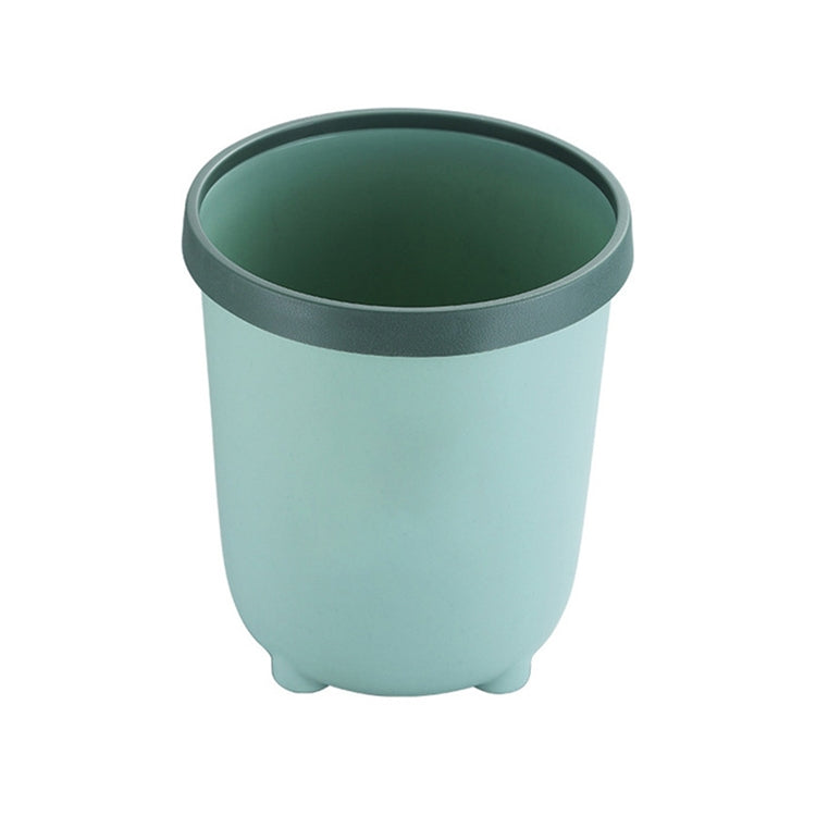 10 PCS Household Living Room Cute Girl Press-ring Trash Can Bedroom Bathroom Toilet Paper Basket, Size:S 22.5x25cm