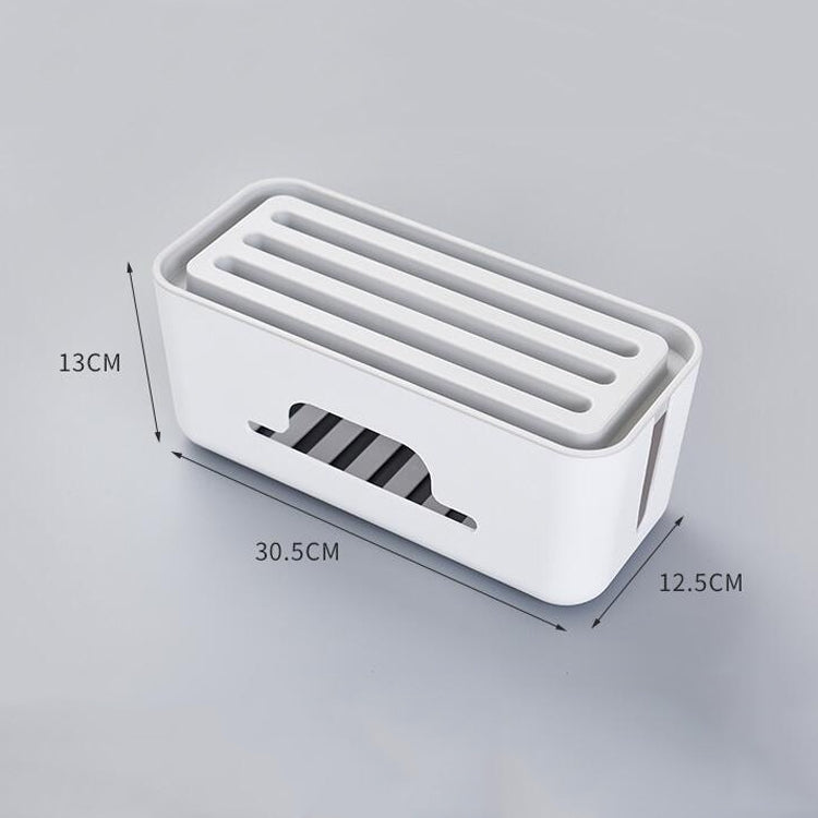 Multifunctional Desktop Power Cord Row and Cable Management Box