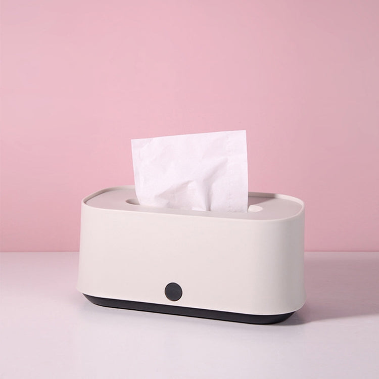 Creative Living Room Coffee Table Desktop Tissue Paper Storage Box Simple Tissue Box(Pink)