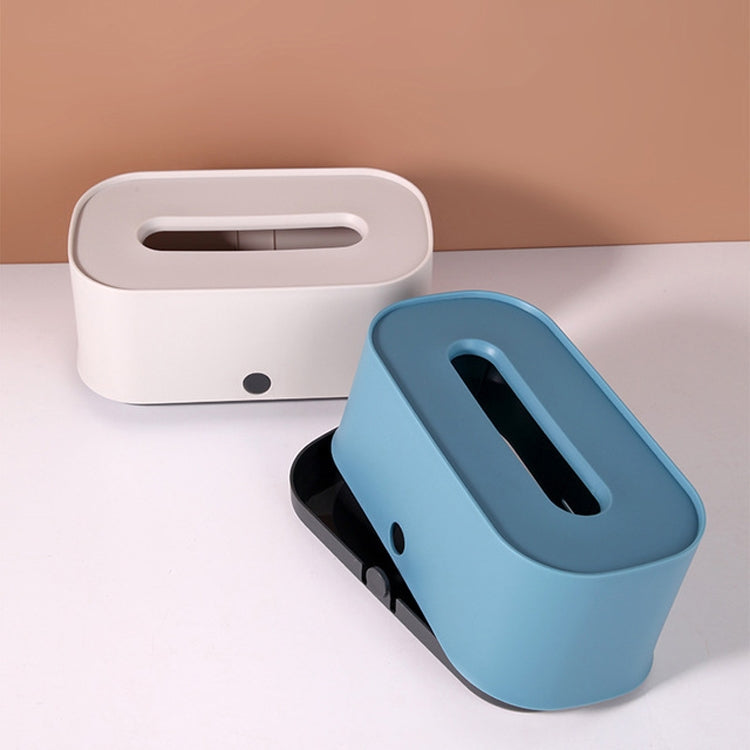 Creative Living Room Coffee Table Desktop Tissue Paper Storage Box Simple Tissue Box(Pink)