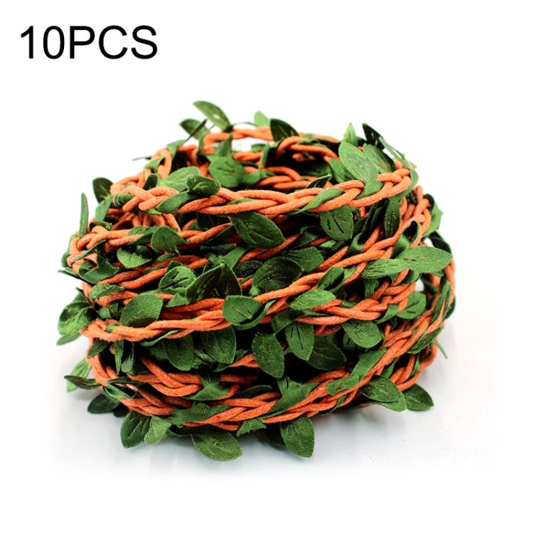 10 PCS 100cm Artificial Garland Rattan Woven Fresh Decorative Rope DIY Home Wedding Decoration